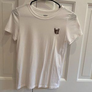 Sunday's Best T-Shirt with Dog embroidery